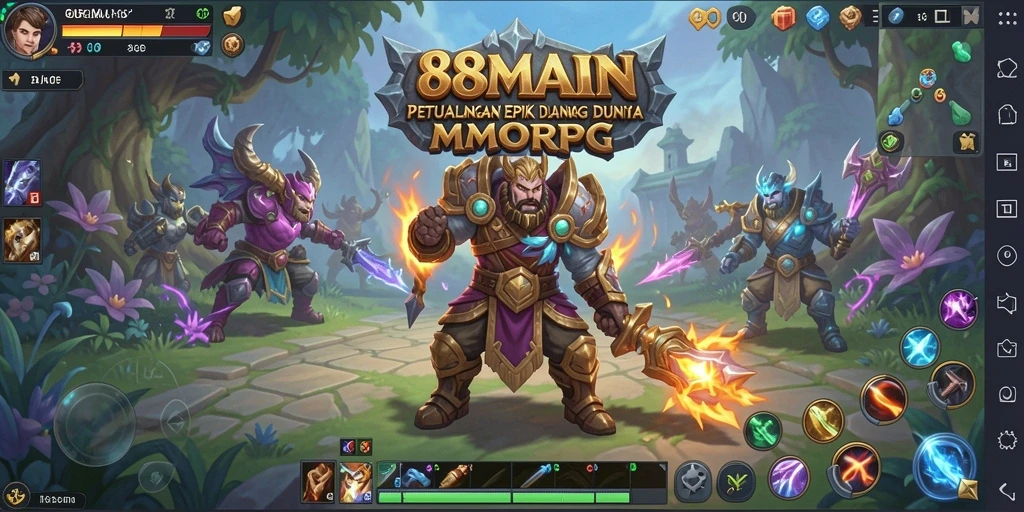 Screenshot gameplay yang menarik dari 88MAIN di dunia MMORPG.
