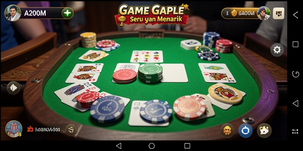 Gameplay A200M yang menegangkan dan menyenangkan di saat bersamaan.