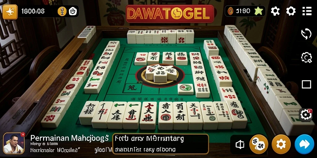 Screenshot gameplay DAWATOGEL yang menunjukkan tantangan menarik dan grafik menawan.
