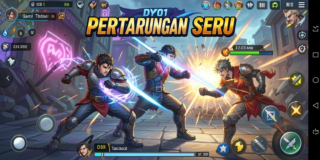 Tangkap momen mendebarkan dari gameplay DY01 yang penuh aksi.