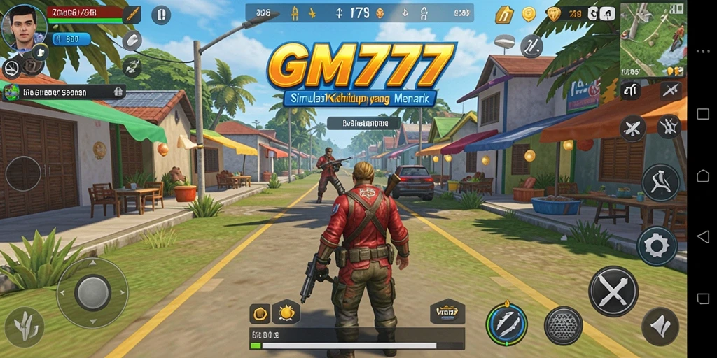 Screenshot dari gameplay <strong>GM777</strong> menampilkan pengalaman simulasi yang mendalam.