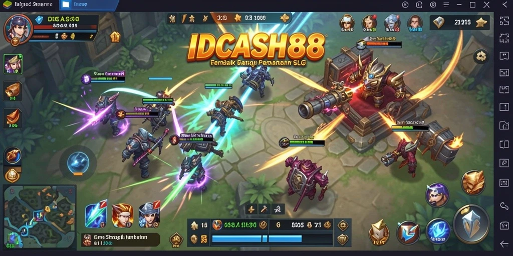 Tampilan seru gameplay slg dalam IDCASH88 yang menyenangkan dan kompetitif.