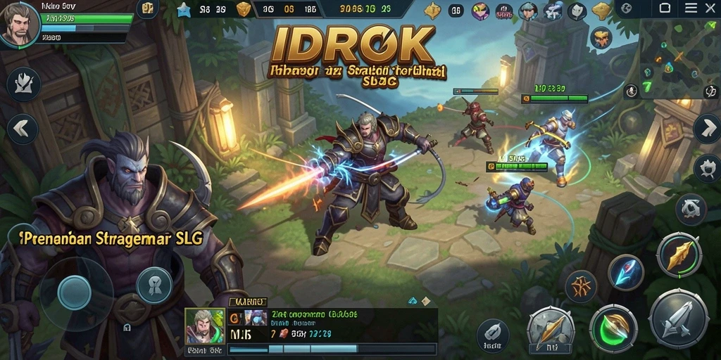 Tampilan menarik dari gameplay <strong>IDROK</strong> yang penuh strategi.